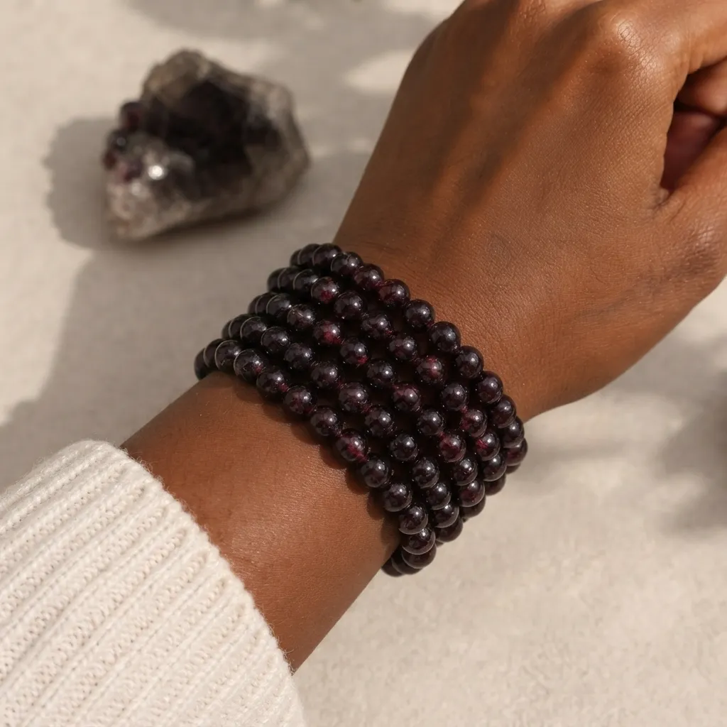 Mother Nature's Garnet Stones